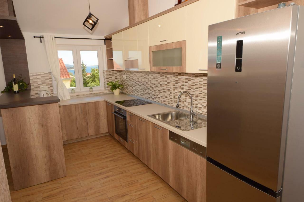 Luxury Penthouse With Jacuzzi In Оребич Екстер'єр фото